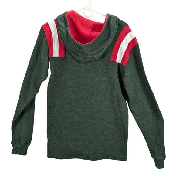 NHL Minnesota Wild Sweatshirt Mens Small Hoodie Pullover Hockey Green Red - Picture 2 of 9